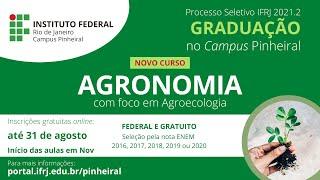 Graduação em Agronomia - IFRJ Pinheiral