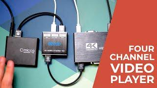 Build a 4-channel HD video player for under $100