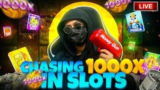 CHASING 1000X IN SLOTS | STAKE LIVE 