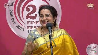 Vasudha Ravi (Vocal Concert) - Mudhra’s 29th Fine Arts Festival