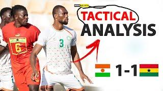 TACTICAL ANALYSIS  GHANA. VS NIGER - MATCH REVIEW