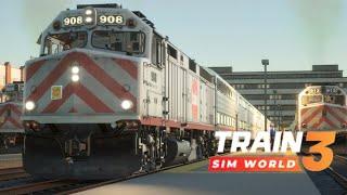 San Francisco | San Jose Diridon | Peninsula Corridor - F40PH-2CAT - (Cal-Train) Train Sim World 3