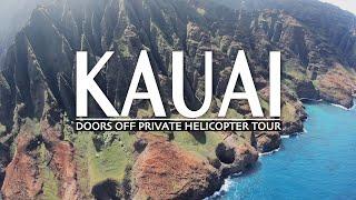 Private Helicopter Tour of Na'Pali Coast in Kauai (Doors Off!)