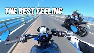 POV Feel The Freedom of Riding a Motorcycle