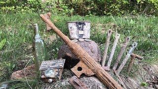 КОП по ВОЙНЕ. Немецкий пистолет-пулемет МР-38 на урочище! WW2 METAL DETECTING.Фильм 78.