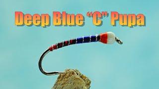 How to Tie a Blended Chironomid Pupa-The Deep Blue Sea "C" Pupa