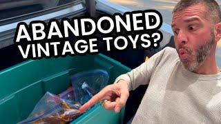 An Abandoned Box of Vintage Toys Worth $500! #vintagetoys #toyhunter