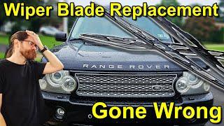 Wiper Blade Replacement Gone Wrong! – L322 Range Rover Rear Wiper Arm Fix