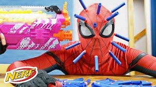 Spider Man Nerf War 4 (Nerf First Person Shooter)