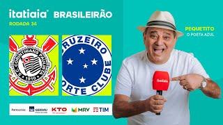 CORINTHIANS X CRUZEIRO AO VIVO NA ITATIAIA | REACT DO BRASILEIRÃO 2024