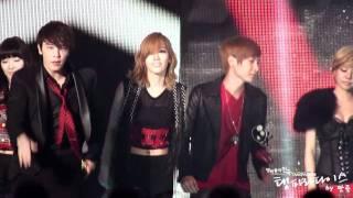 [111229] SBS Gayo Daejun - Moves Like A Jagger (TaeyeonCam) by 깐죽