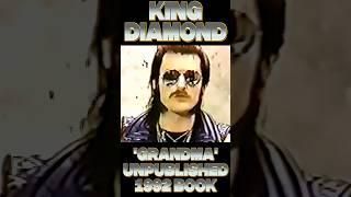 KING DIAMOND talks about his unpublished 1992 book 'GRANDMA'!         #mercyfulfateshorts
