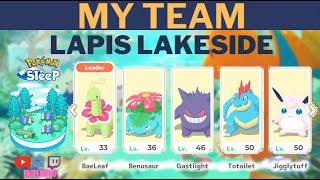 My Lapis Lakeside Team in Pokemon Sleep + RaenonX OCR Feature Explained #pokemonsleep