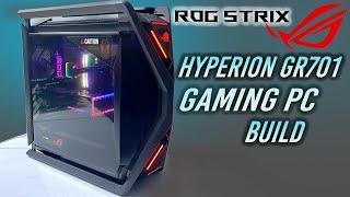 Building ROG Hyperion GR701  i9 - Rog Strix 4080 Super Gaming PC for 2024