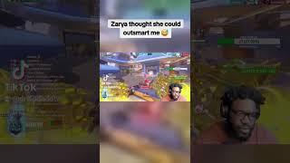Zarya thought she could outsmart me  #overwatch2 #pc #videogames #explore #viral #streamer #casual