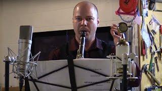 J.S. Bach: Partita No. 2 - Gigue (clarinet - Alexey Gorokholinsky)