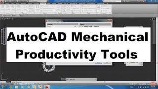 AutoCAD Mechanical Productivity Tools