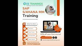 Expert Soft Training’s SAP S/4HANA MM (Materials Management) course!