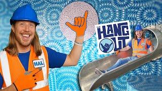 Handyman Hal works at The Hangout | Handyman Hal Kids Show | Tools for Kids