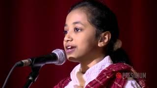 Yashvi, student of Presidium, presents a hilarious Hasya Kavita