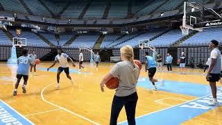 UNC Basketball Practice Sneak Peek | Inside Carolina