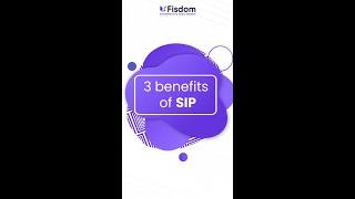 3 Benefits of SIP investing | Systematic Investment Plan | #shorts