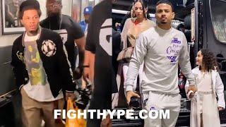 GERVONTA DAVIS & ROLLY ROMERO ARRIVE TO ARENA FOR BAD BLOOD SHOWDOWN; BOTH LOOK DEAD SERIOUS