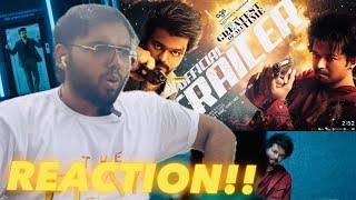 The GOAT Trailer, A VP SAMBAVAM!! ( REACTION!! )