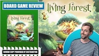 Living Forest - a pretty, push-your-luck, deck building game.