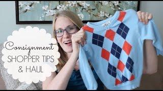 CONSIGNMENT SALE TIPS & HAUL | Shopping Kids' Sales Fall 2015