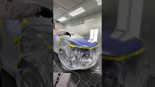 Painting a Honda crv