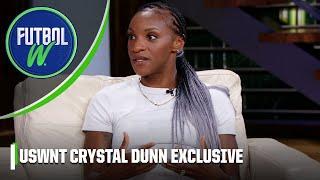 CRYSTAL DUNN EXCLUSIVE: USWNT winning Olympic GOLD under Emma Hayes, mental health & more! | ESPN FC