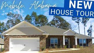 Adams Homes Tour in West Mobile, Alabama | New Construction Home - Burke Forest