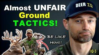 Almost Unfair Ground Hunting Tactics for Deer! A Deer IQ Podcast Clip with guest Dr. Jimmy Sites.