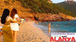 Alanya Ceopatra beach & Saray street tour june 2025 ! alanya antalya turkey holiday turkey travel 4k
