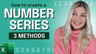 How to Create Custom Number Series in Excel (3 Methods)