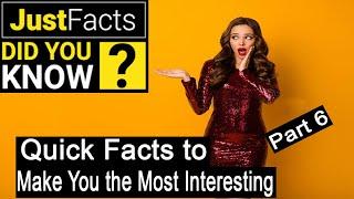 Did you know | Random Facts | So Interesting Part 6 | mindlevel360