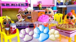 KINDERGARTEN WITHOUT TUTORS LOL surprise dolls, TABA PAWS! Funny cartoons by DARINELKA