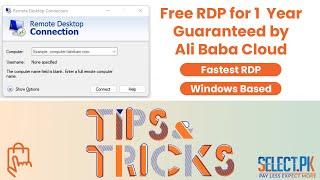 Create Free RDP for 1 Year by Ali Baba Cloud - Review Free Trial 50+ Products of Ali Baba Cloud