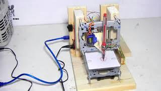 Home made CNC machine Drawing(CNC Drawing Machine using arduino) [CNC Machine]