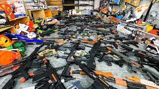 All My Scary Guns, Airsoft Guns, Rifles, Guns and Toy Masks - All guns in this video !!!