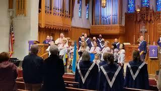 Ukrainian National Anthem as sung by the Ukrainian National Women's League