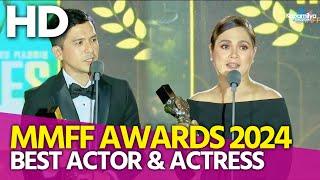 MMFF Awards 2024 | Best Actor & Best Actress winners and nominees