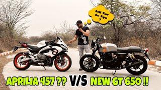 APRILIA RS 457 OR NEW GT 650 !! || WHICH ONE IS BETER ?? || DETAILED OWNERSHIP REVIEW