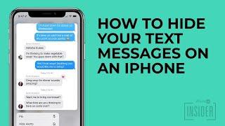 How to Hide Text Messages on an iPhone (iOS 16 Update): Hide iMessages or Use Secret Texting Apps