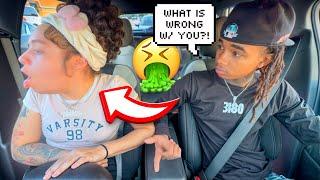 GAGGING EVERY TIME MY BOYFRIEND OPENS HIS MOUTH PRANK