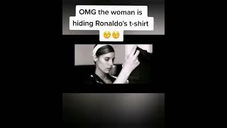 OMG the Woman is hiding Ronaldo's t-shirt  | Football Expedition