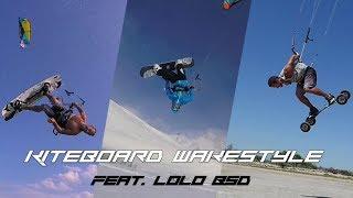 Kitesurf - Snowkite - Landkite wakestyle compilation ! Featuring Lolo BSD