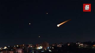 Missiles light up Israeli skies on sixth day of cross-border strikes