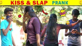 Slap and Kiss Prank | Funny Dare | Just For Sirippu